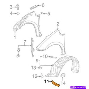 Fender Liner �g���^5385247010�̖{����OEM�t�F���_�[���C�i�[�T�|�[�g�u���P�b�g Genuine OEM Fender Liner Support Bracket for Toyota 5385247010�y���s�A���i�z