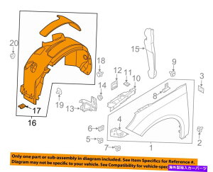 Fender Liner Ford OEM 12-18tH[JXtF_[Ci[EAM5Z16102A FORD OEM 12-18 Focus-Fender Liner Right AM5Z16102A
