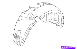 Fender Liner �{���̃t�H�[�h�t�F���_�[���C�i�[AE8Z-16103-C Genuine Ford Fender Liner AE8Z-16103-C�y���s�A���i�z