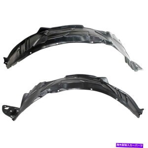 Fender Liner 2001N2003Ñz_VrbNtg̍ƉE2pc̃tF_[Ci[Zbg Fender Liner Set For 2001-2003 Honda Civic Front Left and Right 2Pc