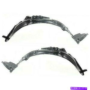 Fender Liner 2�̃t�����g�t�F���_�[���C�i�[�̐V�����h���C�o�[�Ə���ȑ��Z�b�g���Y�}�N�`�~�V�� New Driver And Passenger Side Set of 2 Front Fender Liner Fits Nissan Maxima�y���s�A���i�z