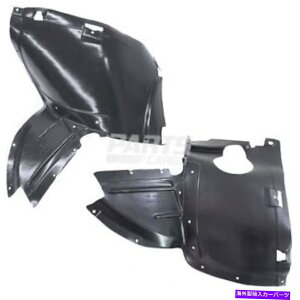 Fender Liner 新しいフロント左&右側フェンダーライナーフィット2006-2008アウディA3 2.0L Eng。 New Front Left & Right Side Fender Liner Fits 2006-2008 Audi A3 2.0L Eng.