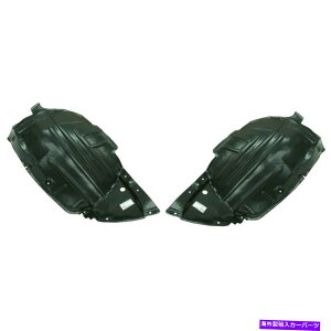 Fender Liner tgtF_[Ci[Zbg2PCvX`bNEE2006N2007NCtBjeBM35x[X Front Fender Liners set 2pc plastic left right for 2006-2007 Infiniti M35 Base