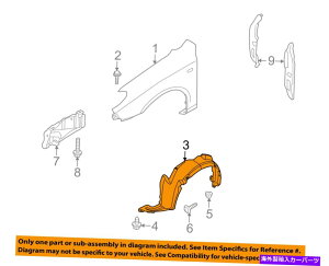 Fender Liner �q�����_�COEM 09-12 Elantra-Fender Liner Right 868122L000 HYUNDAI OEM 09-12 Elantra-Fender Liner Right 868122L000�y���s�A���i�z