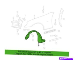 Fender Liner �{����1706980130���A�h���C�o�[���t�F���_�[���C�i�[�̃����Z�f�X�x���cSLK�N���X Genuine 1706980130 Rear Driver Left Fender Liner For Mercedes Benz SLK Class