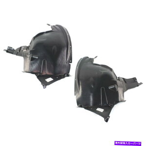 Fender Liner X5̂߂2̃tgƉE2̃tgƉE51717169414A51717169413̃yAtF_[Ci[Zbg Pair Fender Liners Set of 2 Front Left-and-Right 51717169414, 51717169413 for X5