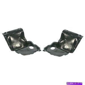 Fender Liner ZfXCNXN[yC230yA2̑OʍƉẼtF_[Ci[Zbg Fender Liners Set of 2 Front Left-and-Right for Mercedes C Class Coupe C230 Pair