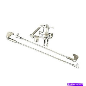 Carburetor ポルシェスタイルの冷却ファンウェーバーIDAを備えたタイプ1エンジンのヴィンテージVWリンケージ、ID VINTAGE VW LINKAGE FOR TYPE 1 ENGINE WITH PORSCHE STYLE COOLING FANWeber IDA, ID