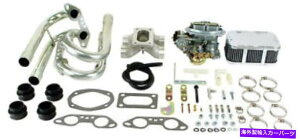 Carburetor VW�^�C�v2-4�AEmpi Progressive EPC 32/ 36F�Y�������L�b�gW/�G�A�N���[�i�[47-0670 VW Type 2-4, EMPI Progressive EPC 32/36F Carb Kit w/ air cleaner 47-0670�y���s�A���i�z