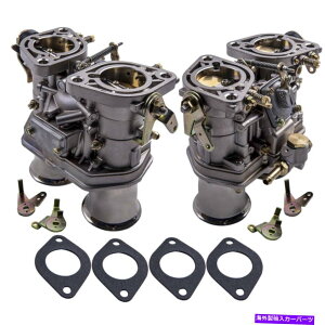 Carburetor 2PCS 40mm�L���u���^�[2�o����40IDF�t�H���N�X���[�Q���r�[�g���j�b�P�����b�L�̃o�O�� 2Pcs 40mm Carburetor 2 Barrel 40Idf For Bug For Volkswagen Beetle Nickel Plating�y���s�A���i�z