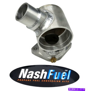 Carburetor JSA~jEEH[^[WPbg45°pC탌M[^[11A27 11A28 RE23973 23973 J&S Aluminum Water Jacket 45° for Vaporizer Regulator 11A27 11A28 RE23973 23973