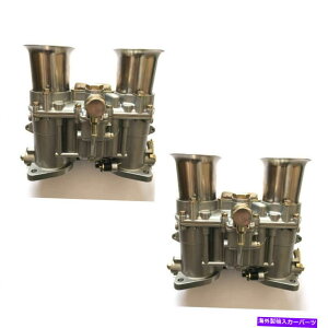 Carburetor ウェーバー用の2倍のキャブレターw/2つのガスケット48 Ida Rod 19030.018 19030.015 2X Carburetor W/Two Gaskets For Weber 48 IDA ROD 19030.018 19030.015