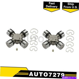 Driveshaft ���[�O�h���C�u���C�����i���A2PCS�_�b�W�p���j�o�[�T���W���C���g MOOG Driveline Products Rear 2PCS Universal Joint For Dodge�y���s�A���i�z