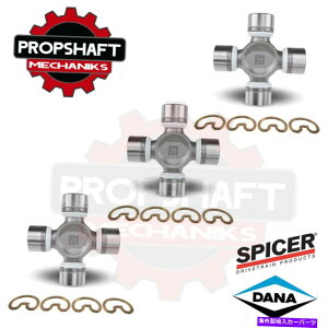 Driveshaft 2005�N����2006�N�̃g���^�c���h��RWD��3��X�X�p�C�T�[5-1330X���j�o�[�T���W���C���g Three x Spicer 5-1330X Universal Joints for 2005-2006 Toyota Tundra RWD