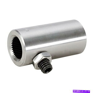 Driveshaft Flaming River FR1943�X�e�A�����O�J�v���[5/8-36�X�v���C������3/4���E���h Flaming River FR1943 Steering Coupler 5/8-36 Spline to 3/4 Round