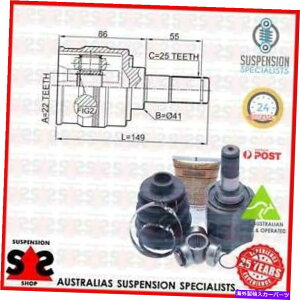 Driveshaft �g�����X�~�b�V�����T�C�h�W���C���g�L�b�g�A�h���C�u�V���t�g�X�[�c�q�����_�C�A�N�Z���gIV�iRB�jRB�n�b�`�o�b�N Transmission Side Joint Kit, Drive Shaft Suit HYUNDAI ACCENT IV (RB) RB Hatchbac�y��