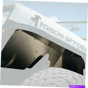 Fender Liner W[vO[87-95|CYXpC_[ŊփfBtF_[tgCi[tF_[Lbg For Jeep Wrangler 87-95 Poison Spyder Customs DeFender Front Inner Fender Kit