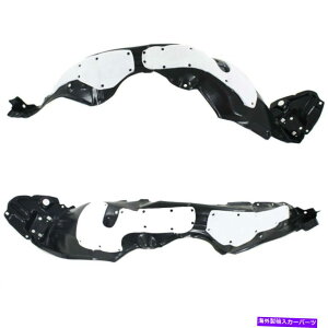 Fender Liner 2 LHRHTChtgCi[tF_[XvbVV[hCi[vEXCɓKVZbg New Set of 2 LH & RH Side Front Inner Fender Splash Shield Liner Fits Prius C