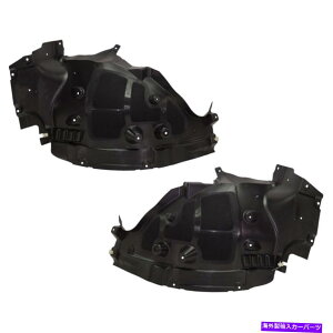 Fender Liner x5yÂ߂2̃tgƉE2̃tgƉE51717424908A51717424907̃tF_[Ci[Zbg Fender Liners Set of 2 Front Left-and-Right 51717424908, 51717424907 for X5 Pair