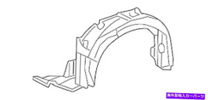 Fender Liner NTXIS250/350 2006-2008tF_[Ci[RHA53805-53020 LEXUS IS250/350 2006-2008 FENDER LINER RH, 53805-53020