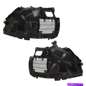 Fender Liner X5̂߂2̃tgƉE2̃tgƉE51717424906A51717424905̃yAtF_[Ci[Zbg Pair Fender Liners Set of 2 Front Left-and-Right 51717424906, 51717424905 for X5