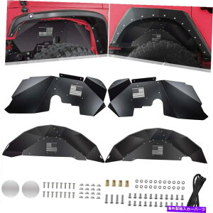 Fender Liner 2007-2018̃tgACi[tF_[Ci[tAW[vO[JK 4WD2WD Front&Rear Inner Fender Liners Flares for 2007-2018 Jeep Wrangler JK 4WD & 2WD