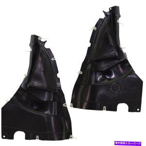 Fender Liner X5̂߂2̃tgƉE2̃tgƉE51718069308A51718069307̃yAtF_[Ci[Zbg Pair Fender Liners Set of 2 Front Left-and-Right 51718069308, 51718069307 for X5