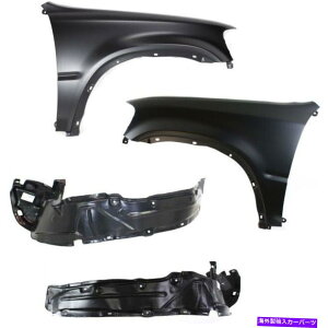 Fender Liner z_CR-V 1997-2001p4̃tgELHRHRH̃tF_[Zbg Fenders Set of 4 Front Left-and-Right LH & RH for Honda CR-V 1997-2001