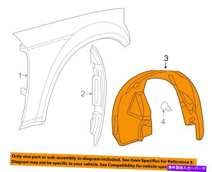 Fender Liner NCX[OEMtF_[Ci[E5065502AD CHRYSLER OEM-Fender Liner Right 5065502AD