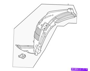 Fender Liner �{���̃����Z�f�X�E�x���cft�t�F���_�[���C�i�[167-690-15-08 Genuine Mercedes-Benz Ft Fender Liner 167-690-15-08�y���s�A���i�z