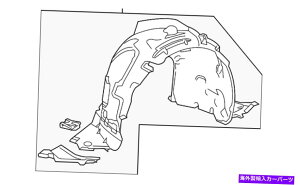 Fender Liner �{���̃����Z�f�X�x���c�t�F���_�[���C�i�[222-690-31-02 Genuine Mercedes-Benz Fender Liner 222-690-31-02