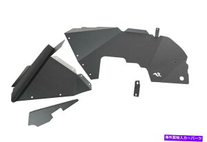 Fender Liner ȃbW11615.61Ci[tF_[Ci[tBbg18-22OfBG[^[O[iJLj Rugged Ridge 11615.61 Inner Fender Liner Fits 18-22 Gladiator Wrangler (JL)