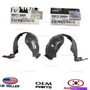 Fender Liner �t�F���_�[���C�i�[�t�����g�E +���Z�b�g�I 2pcs�I �ygenesis G70 2019-2020 FENDER LINER FRONT RIGHT + LEFT SET! 2PCS! �yGENUINE�z GENESIS G70 2019-2020�y���s�A���i�z