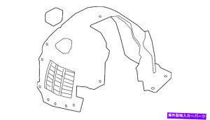 Fender Liner {̃WK[tF_[Ci[T4N26175 Genuine Jaguar Fender Liner T4N26175