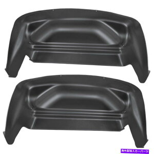 Fender Liner 79001�n�X�L�[���C�i�[�Z�b�g2�t�F���_�[���A�̃V�{���[�V���o���[�h1500�V�G���y�A 79001 Husky Liners Set of 2 Fender Rear New for Chevy Silverado 1500 Sierra Pair�y���s�A���i�z