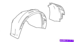 Fender Liner OEM�{����GM�z�C�[���n�E�X�t�F���_�[���C�i�[RH 10-16�L���f���b�NSRX 22868774 OEM Genuine GM Wheelhouse Fender Liner RH 10-16 Cadillac SRX 22868774�y���s�A���i�z