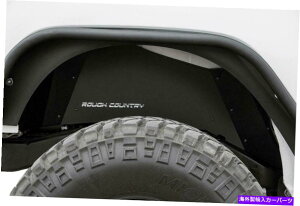 Fender Liner W[vACi[tF_[̃tJg[07-18O[JK Rough Country For Jeep Rear Inner Fenders 07-18 Wrangler JK