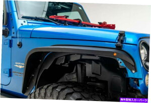 Fender Liner tBbg07-18W[vO[JKtgvX`bNCi[tF_[Ci[i2PCj81-11200 Fits 07-18 JEEP WRANGLER JK FRONT PLASTIC INNER FENDER LINERS (2PC) 81-11200