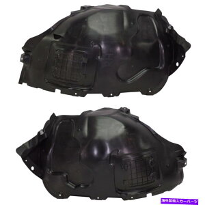 Fender Liner ZfXLHRH GLC300yA2̃tF_[Ci[̃tgƉẼZbg Set of 2 Fender Liners Front Left-and-Right for Mercedes LH & RH GLC300 Pair