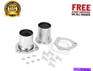 exhaust manifold �r�C�w�b�_�[�R���N�^�[3�C���`�{���g�t�����W2-1/2�C���`�G�L�]�[�X�g�A���~�_�| Exhaust Header Collector 3in Three Bolt Flange 2-1/2in Exhaust Aluminized Steel