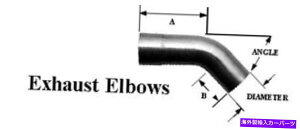 exhaust manifold �V�F�[���t�F���h3045�r�C�p�C�v�G���{3 �o��45�x�G���{ Schoenfeld 3045 Exhaust Pipe Elbow 3 Exit 45 degree Elbow�y���s�A���i�z