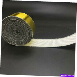 exhaust manifold �r�C�p�C�v�q�[�g�V�[���h������S�����b�v5cm x 1.6mm x15m Exhaust Pipe Heat Shield High Temperature Non-Adhesive Wrap 5cm x 1.6mm x15M�y���s�A���i�z