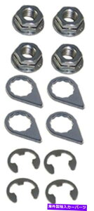 exhaust manifold Xe[W8 3951bLO^[{}Egibg10mm x 1.25 -4-13mmibgwbh̃Zbg Stage 8 3951 Locking Turbo Mounting Nuts 10mm x 1.25 - Set of 4 - 13mm Nut Head