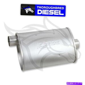 exhaust manifold FlowTech Raptor Turbo Performance Muffler; 50051flt Flowtech Raptor Turbo Performance Muffler; 50051FLT�y���s�A���i�z