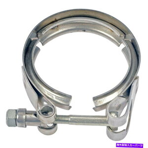 exhaust manifold ���[�N�z�[�X�pP32 99-03�r�C�}�j�z�[���h�N�����v�X�e�����X�|�V���o�[���^�� For Workhorse P32 99-03 Exhaust Manifold Clamp Stainless Steel Silver Metal�y���s�A���i�z