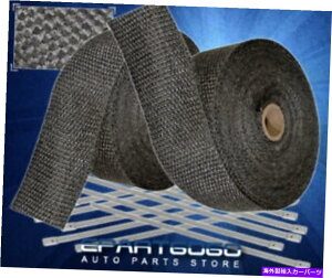 exhaust manifold 10m̋CێUMpMbvی+lN^CubN 10M Air Intake Induction Thermal Cooling Heat Wrap Protection+Ties Black