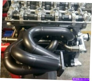 exhaust manifold vividti-~crVG{7/8/96{gDSM`^rC}jz[hLbgɓKI VividTi - Fits MITSUBISHI EVO 7/8/9 & 6 BOLT DSM TITANIUM EXHAUST MANIFOLD KIT!