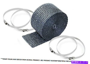 exhaust manifold DEI 010123 5PCrCwb_[bvbN^CLbgw/ 2 "x 25 '`^[ DEI 010123 5pc Exhaust Header Wrap & Locking Ties Kit w/ 2" x 25' Titanium Roll