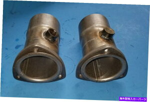 exhaust manifold 3 "wb_[3" IDA~j3 BLTKXPbgX^Cwb_[RN^[W/02 Bungs USA 3" HEADER TO 3" ID ALUMINIZED 3 BLT GASKET STYLE HEADER COLLECTOR W/02 BUNGS USA