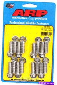 exhaust manifold ARP 400-1110�X�e�����X�w�b�_�[�{���g-BBC/�t�H�[�hV8-5/16 -HEX�w�b�h1.00 UHL ARP 400-1110 Stainless Header Bolts - BBC/Ford V8 - 5/16 - Hex Head 1.00 UHL�y���s�A���i�z